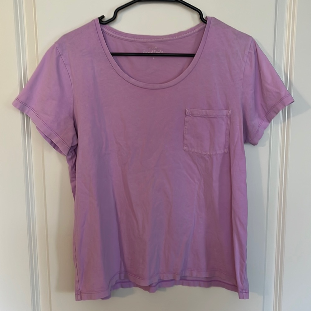 J. Crew dyed tee
